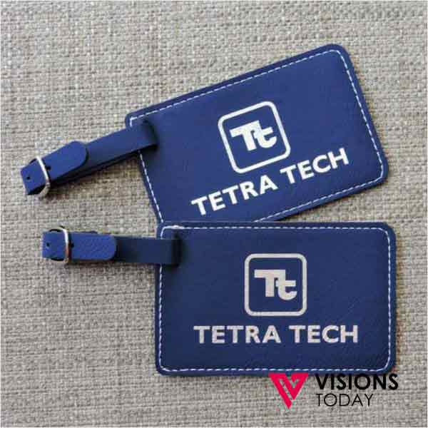 Visions Today offers Customized Luggage Tags in Sri Lanka. We manufacture wide range of high quality leather luggage tags with your branding.