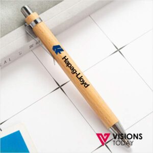 Visions Today offers Customized Eco Friendly Wooden Pens in Sri Lanka. We have wide range of Eco friendly pens manufactured using bamboo and other trees.
