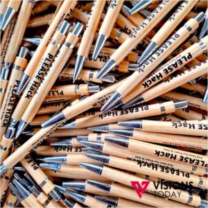 Visions Today offers Customized Eco Friendly Wooden Pens in Sri Lanka. We have wide range of Eco friendly pens manufactured using bamboo and other trees.