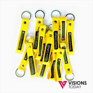 Visions Today offers customized fabric key tags printing in Colombo, Sri Lanka. We provides range of fabric key tags in many shapes for corporate gifting.