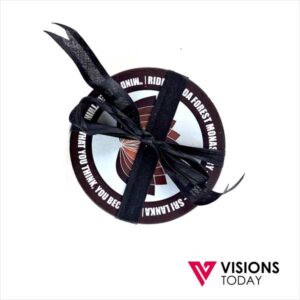 Visions Today offers custom paper coasters Printing in Colombo, Sri Lanka. We have wide range of coasters manufactured from papers