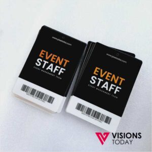 Visions Today provides custom event ID Printing in Sri Lanka. We have wide range of PVC event ID printing solutions. Special short term and durable event IDs