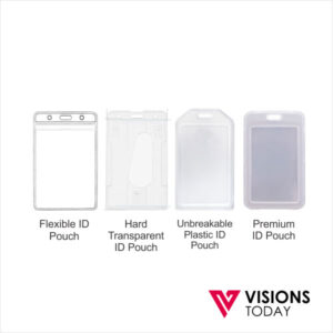 Visions Today provides PVC ID Pouches in Sri Lanka. We have wide range flexible ID Pouches in many sizes.