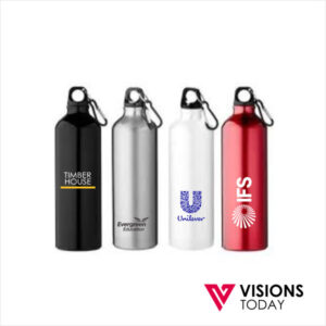 Visions Today offers customized Aluminum water bottles printing in Colombo, Sri Lanka. We provide customized Aluminum water bottles with your designs.