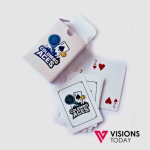 Visions Today offers customized playing cards pack with branding in Colombo, Sri Lanka. You can use Kraft memo cubes as a best alternative for Eco friendly gift